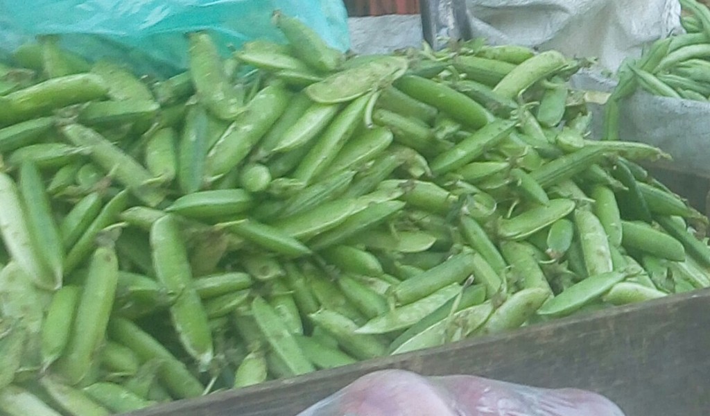 Arveja en cascara