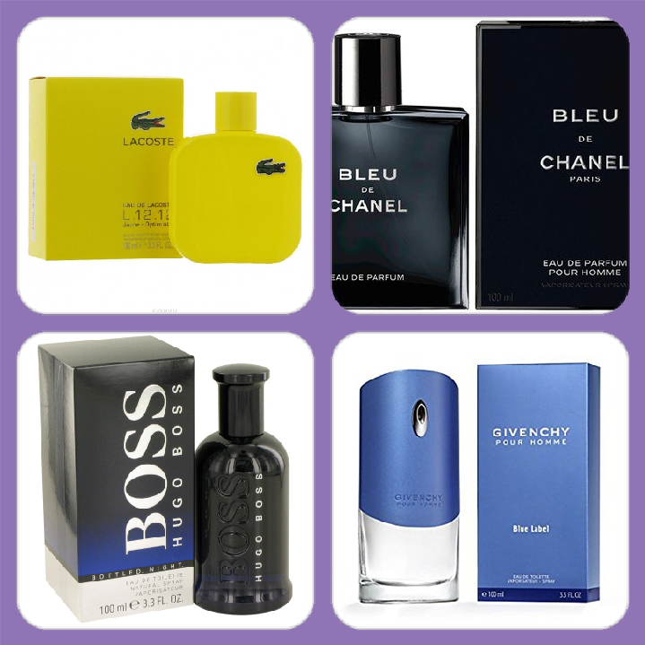 Perfumería, diferentes referencias