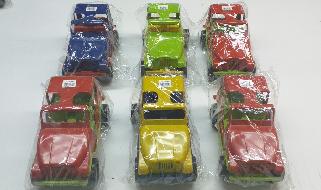 Carro jeep de colores