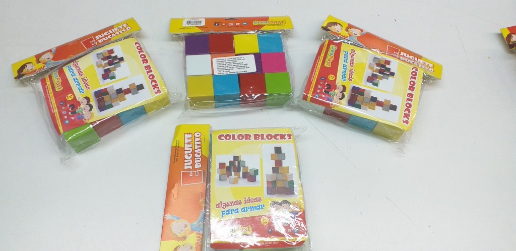 Block color 12 piezas