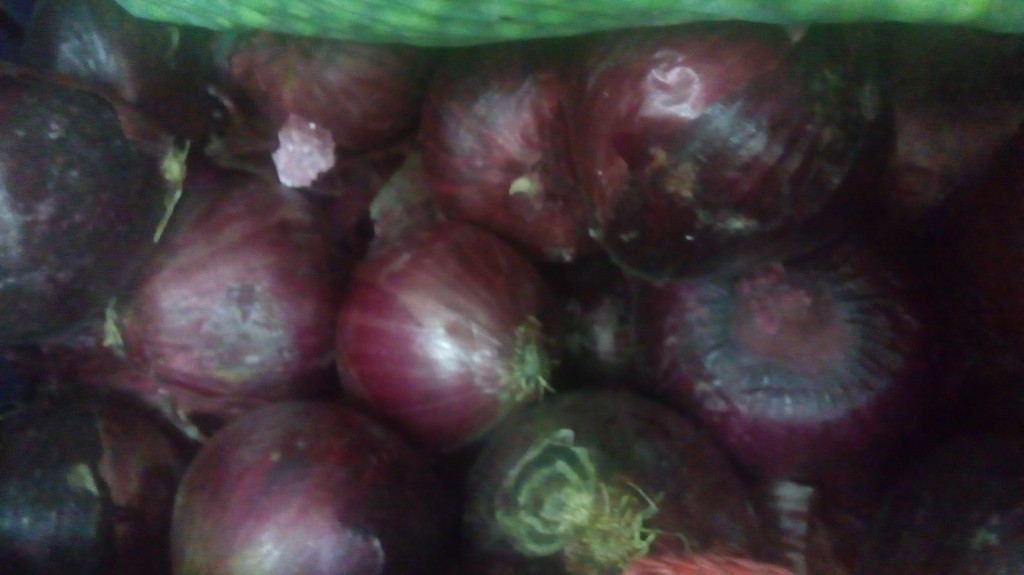 Cebolla cabezona morada