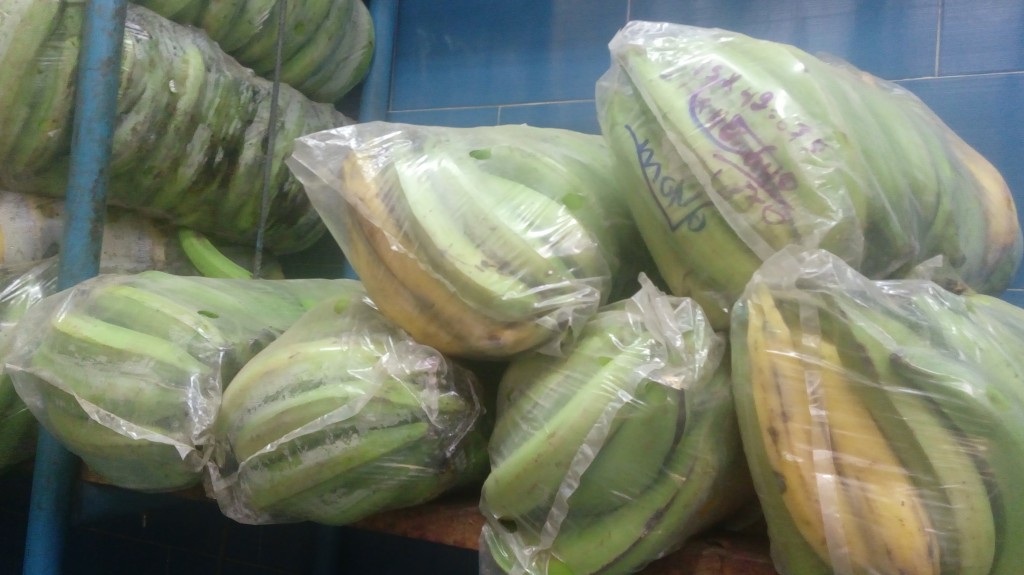 Platano verde de tercera