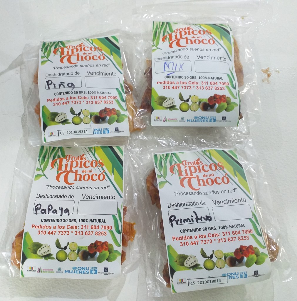 Fruta deshidrtadas