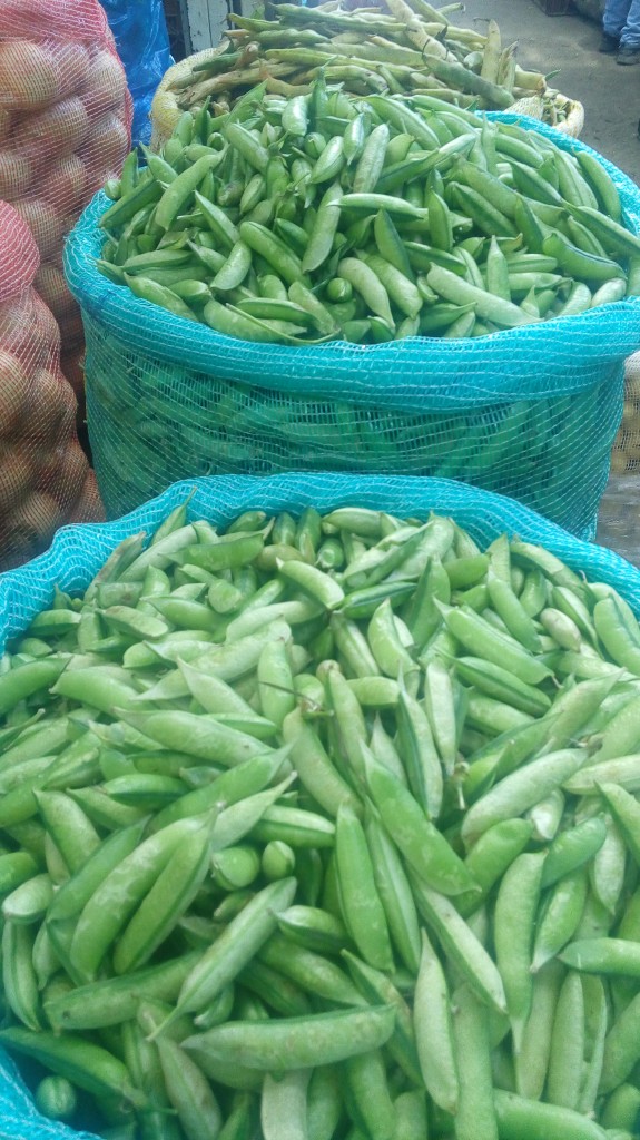 Arveja en cascara