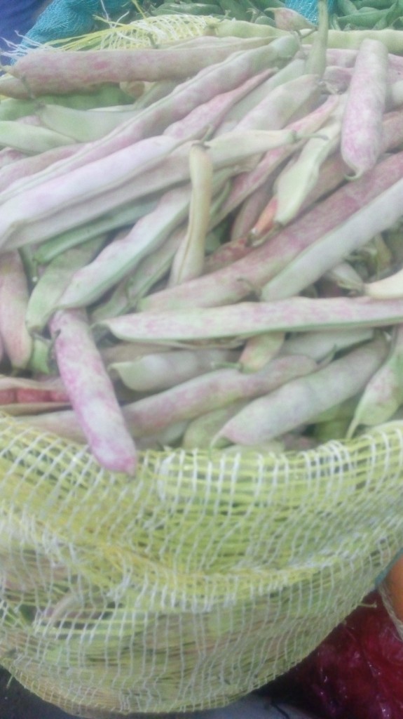 Frijol en cascara