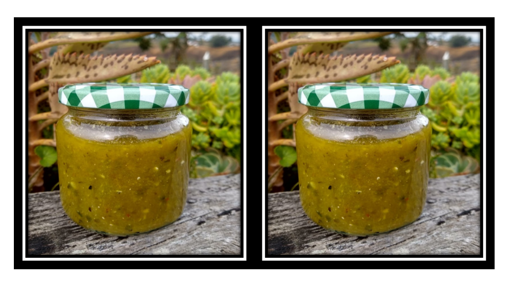 Salsa asada de jalapeños orgánicos