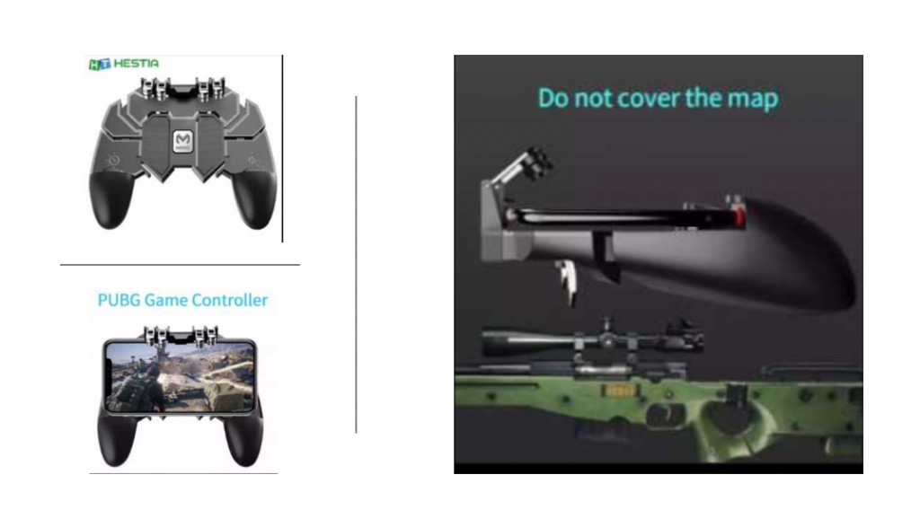 Control para jugar free fire o pubg
