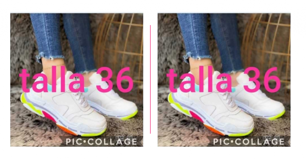 Zapatillas dama