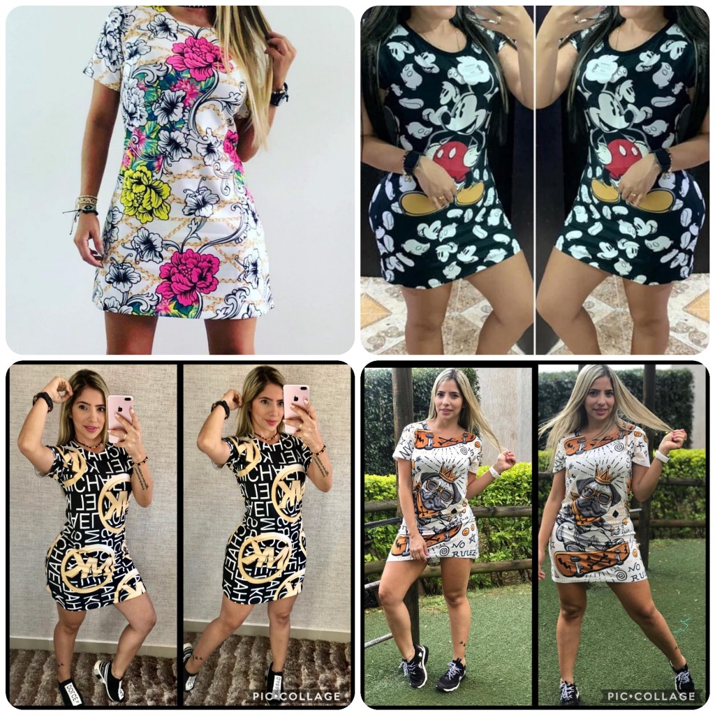 Vestidos dama sublimados