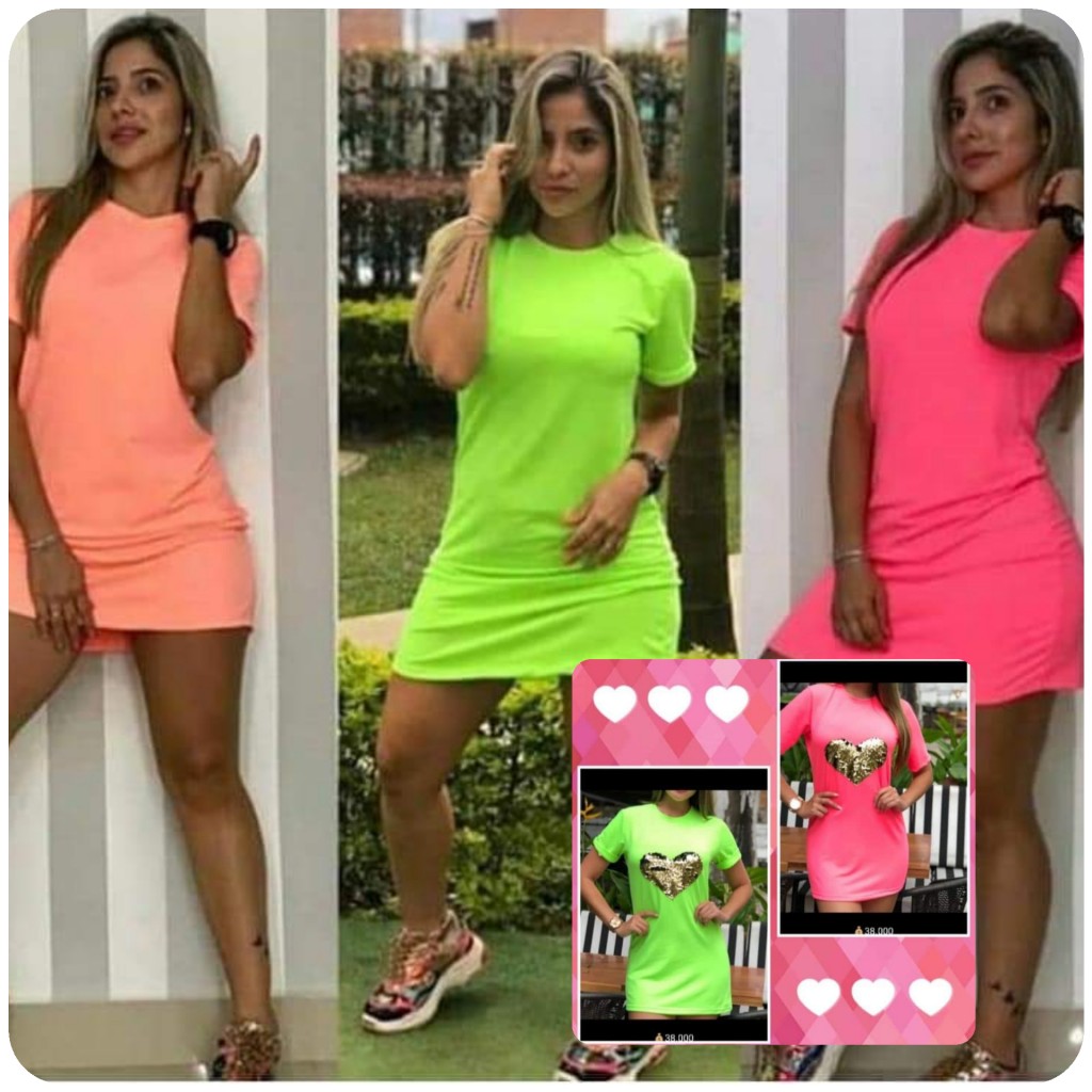 Vestidos cortos dama