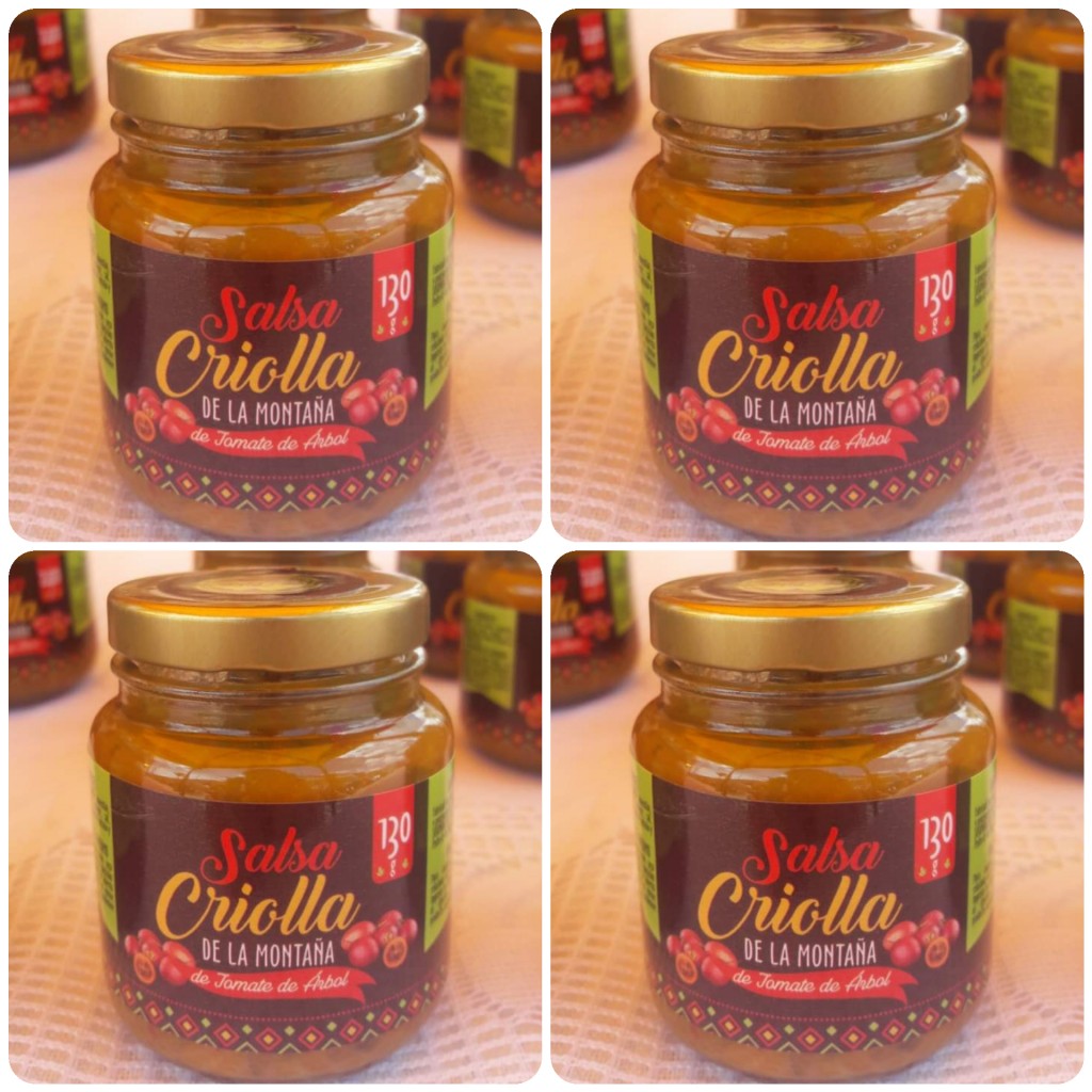 Salsa criolla de tomate arbol/130gm
