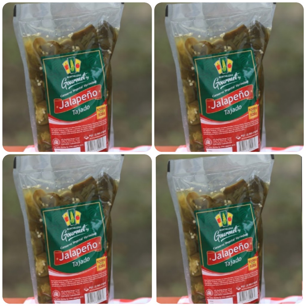 Jalapeños tajados/1000g