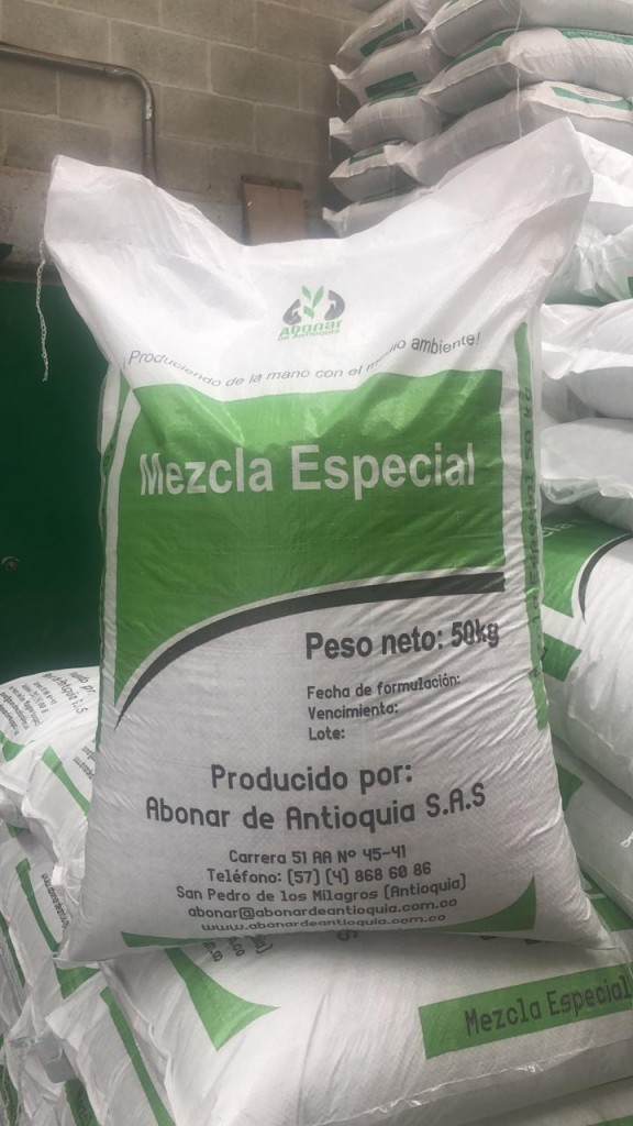 Mezcla especial/Abono desde