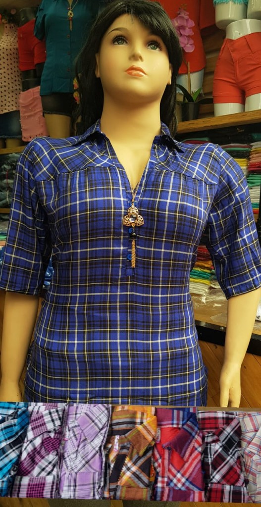 Blusa talla plus para dama
