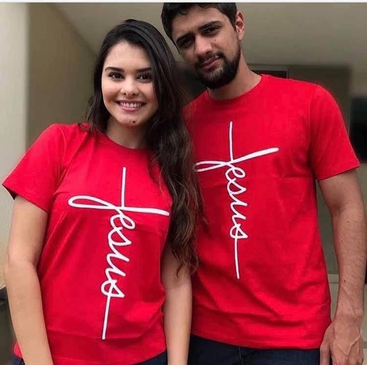 Camiseta dúo pareja