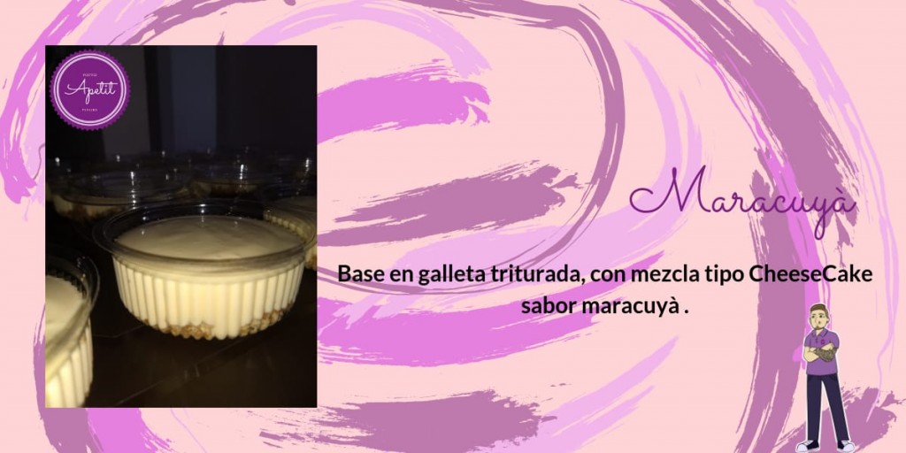 Postre maracuyá