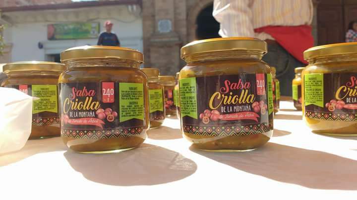 Salsa criolla de tomate arbol/240gm