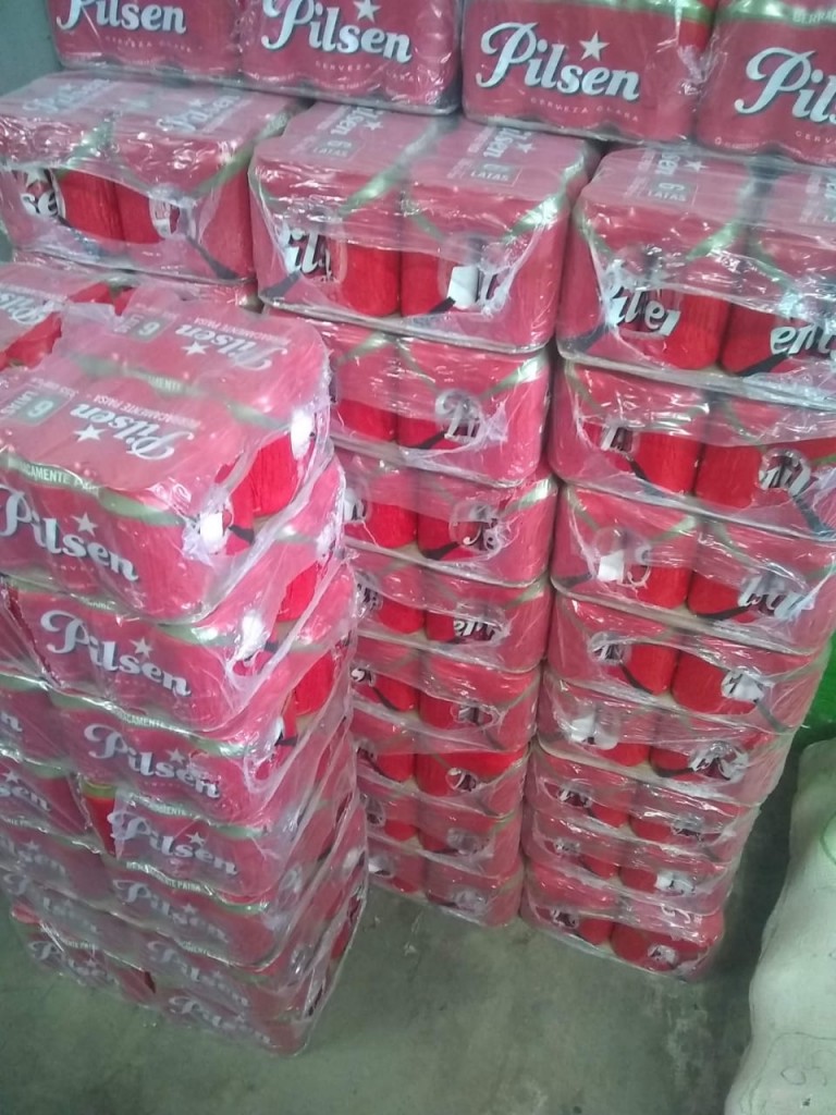 Cerveza pilsen en lata/24unid