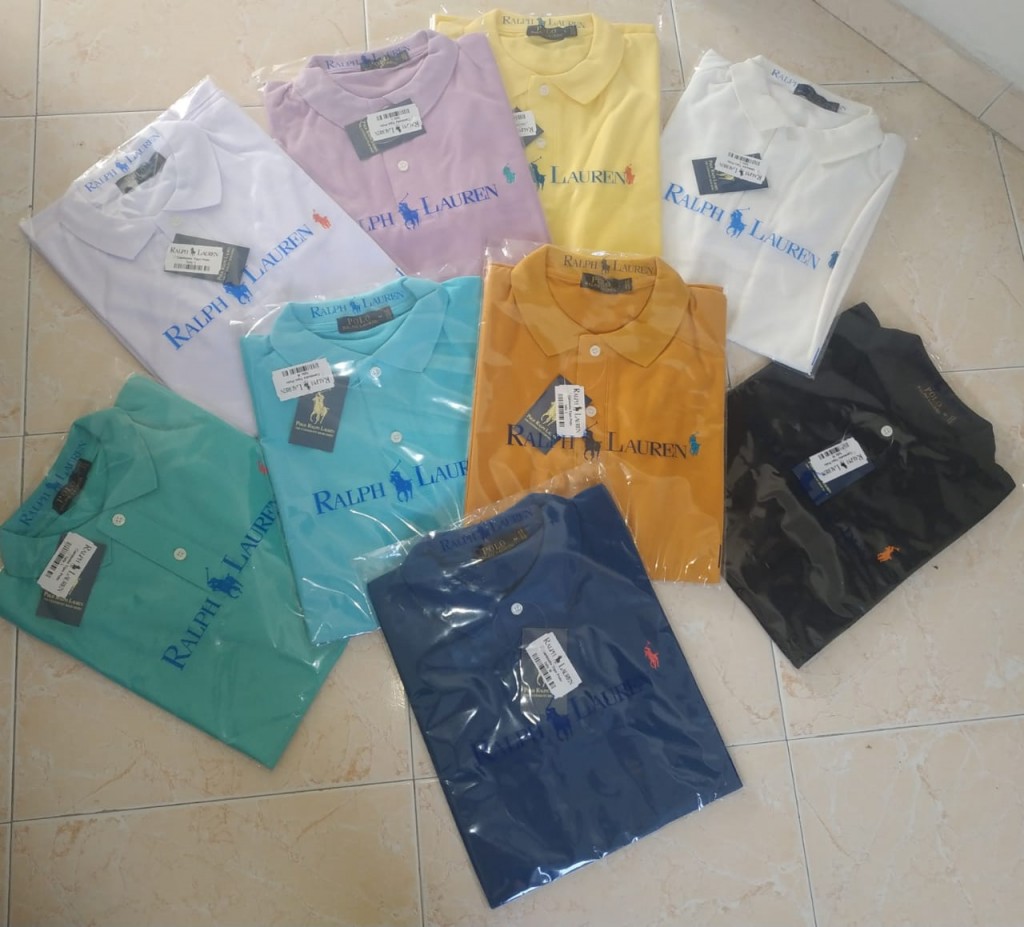 Camisas Tipo polo tela Piqué