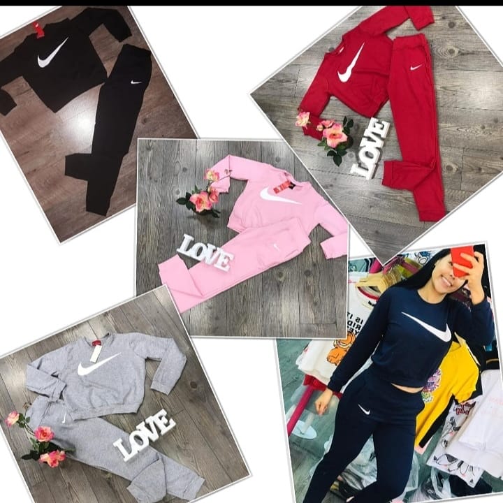 Conjunto de sudadera deportiva para dama