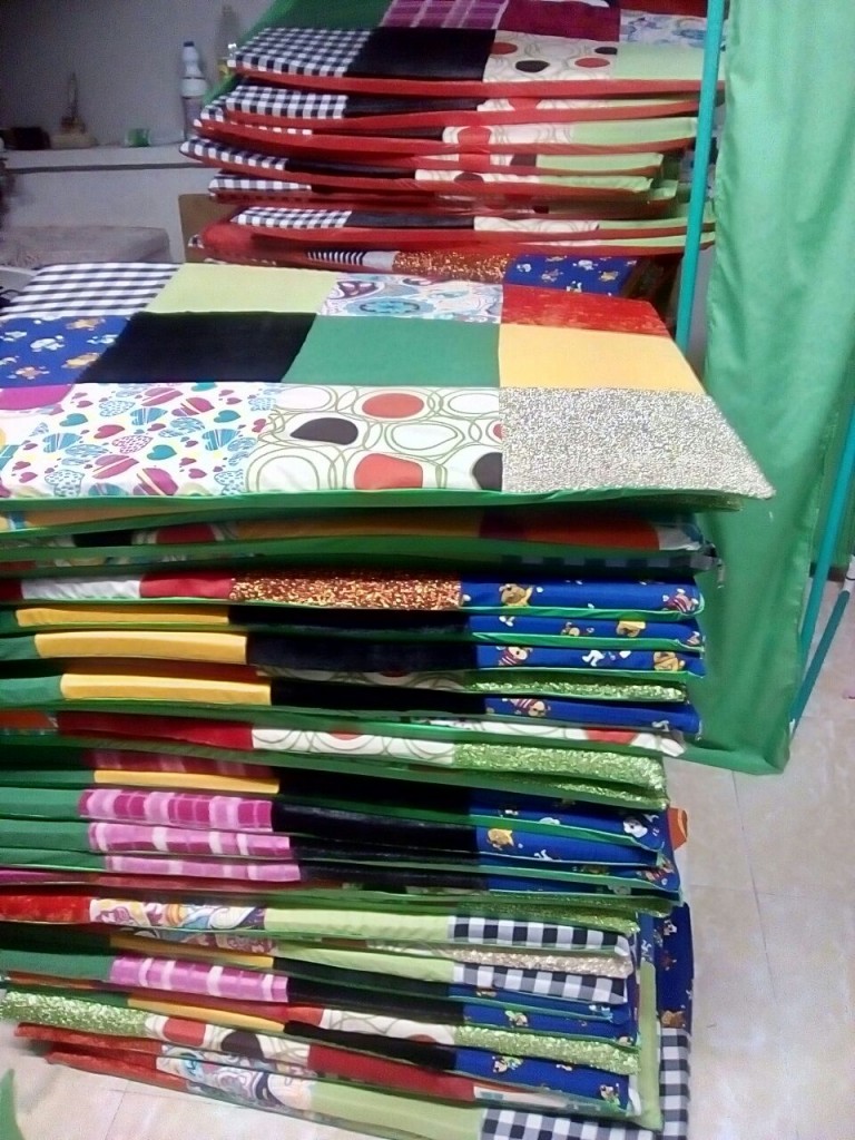 Colchonetas de texturas