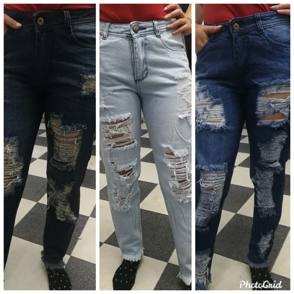 Pantalón Boiyfrend jean dama