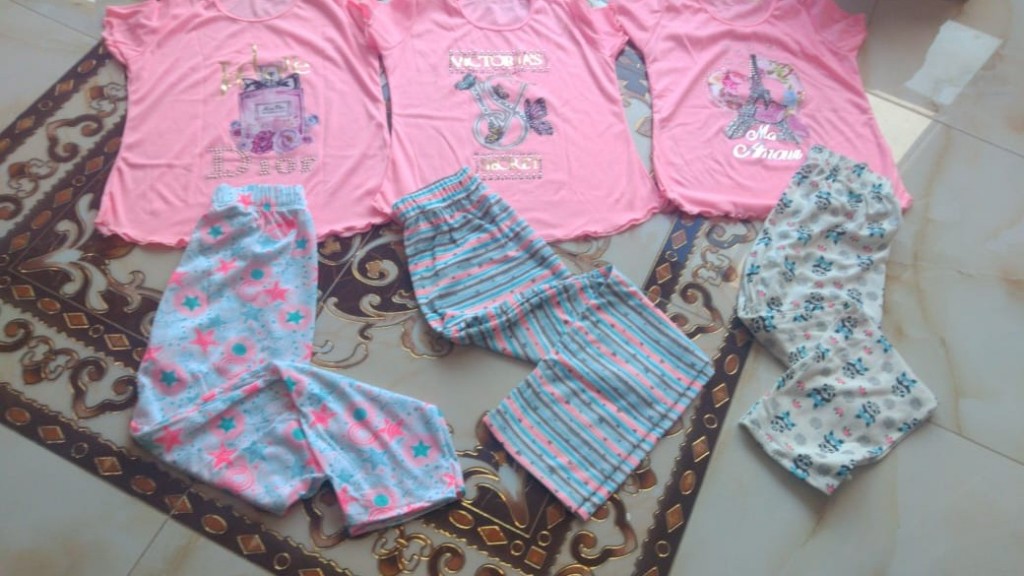 Pijama pantalón estampado
