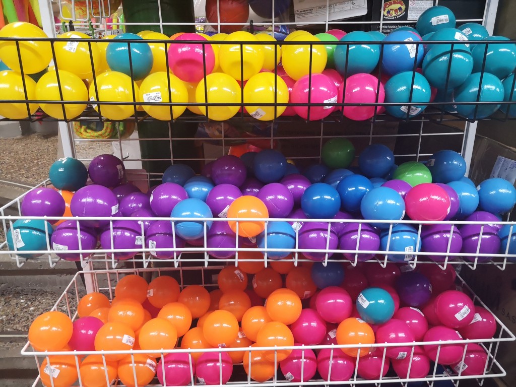 Pelotas plásticas