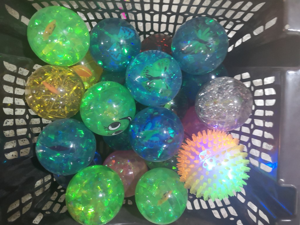 Pelotas con luz