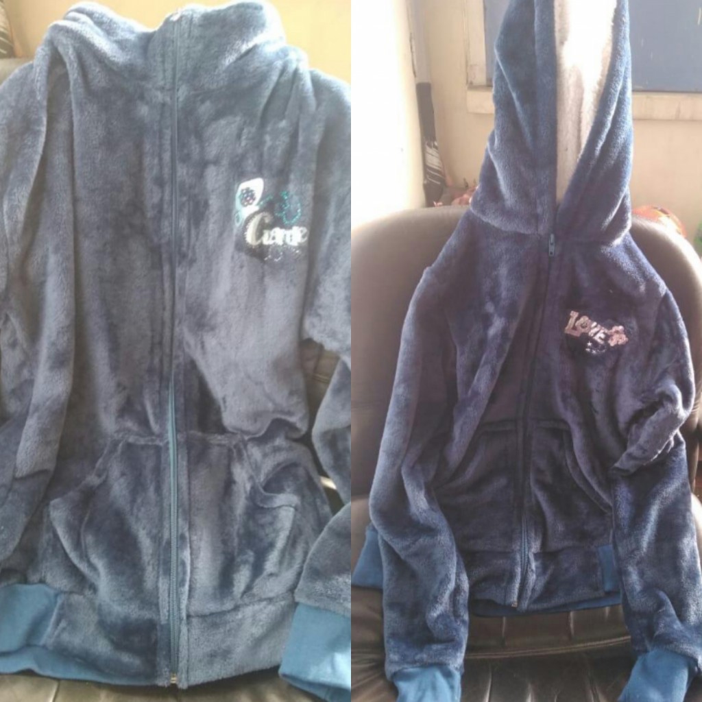 Chaqueta en piel de conejo