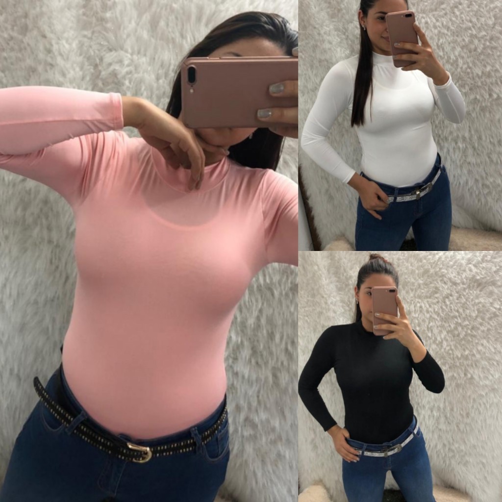Blusa manga larga dama