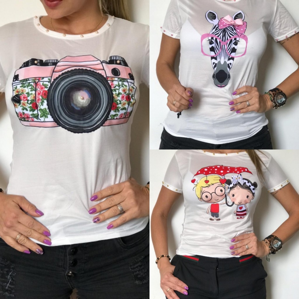 Camiseta blusa dama
