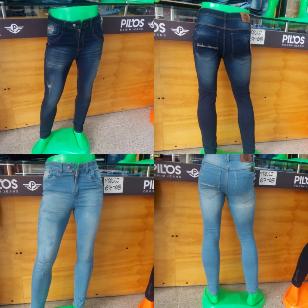Jean para caballero de la talla 28 a la 34