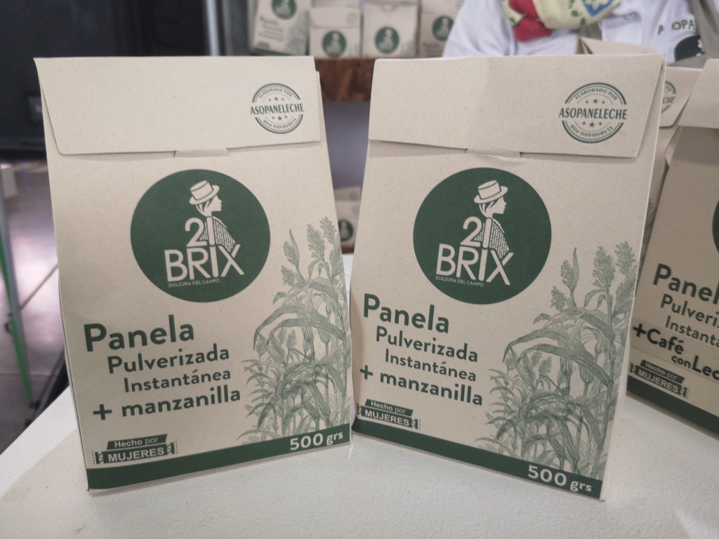 Panela Pulverizada +Aromática manzanilla