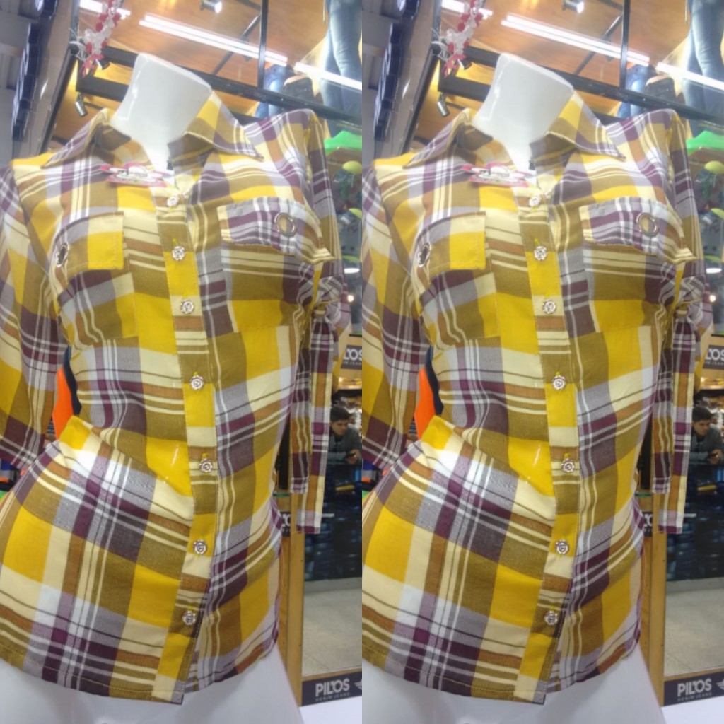 Camisa manga larga dama