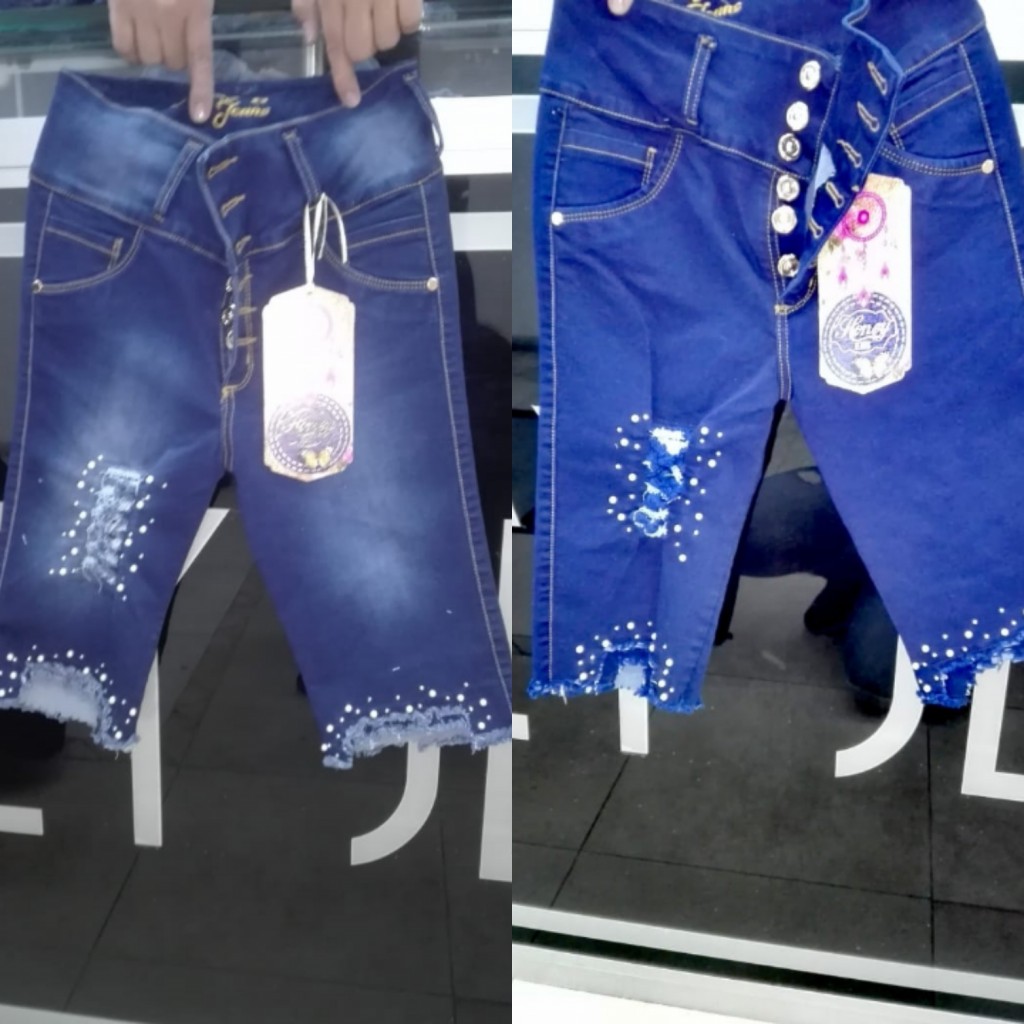 Pantalón Capri en jean