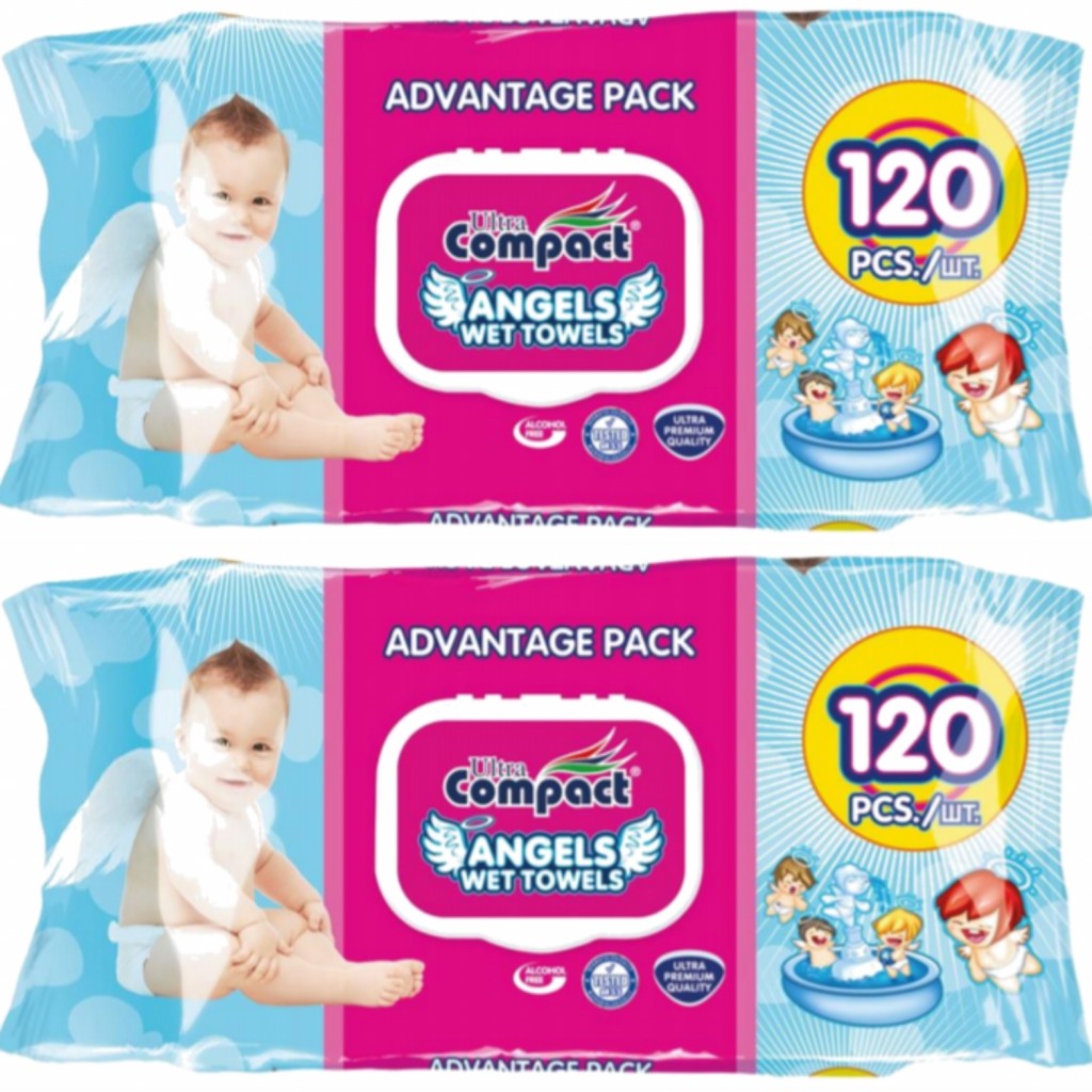 Paños húmedos bebé ×100