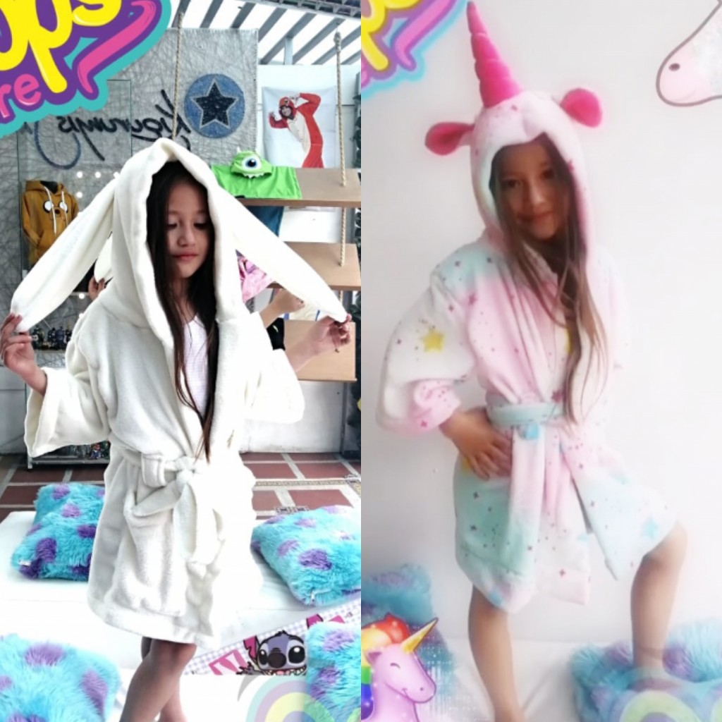 Levantadora 100% peluche de la talla 2 a la 10