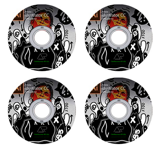 Adobe Illustrator CC 2019, dvd, usb o email.