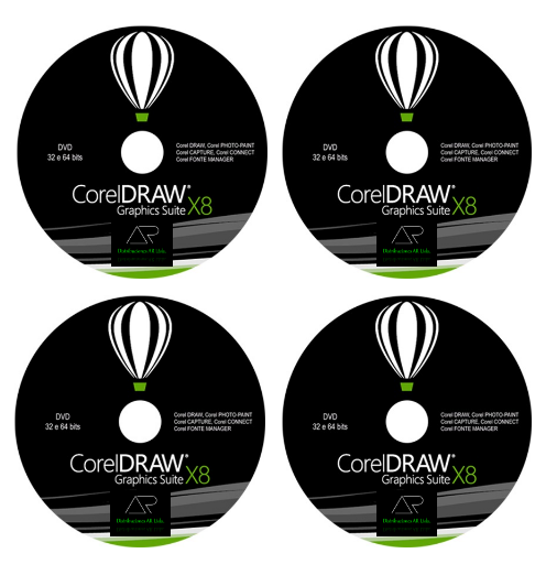 Coreldraw x8, dvd, usb o email.