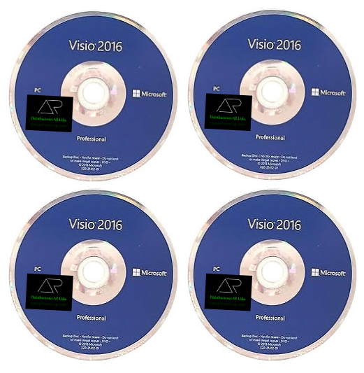 Visio profesional 2016 de 32 y 64 bits, dvd, usb o email.