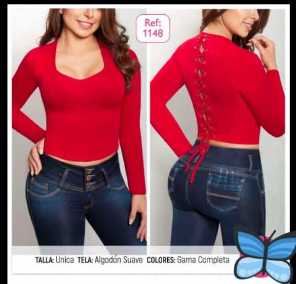blusas para dama