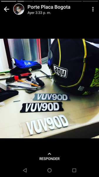 porta placa casco