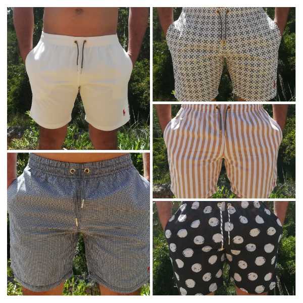 pantalonetas en dril, cortas estilo europeo
