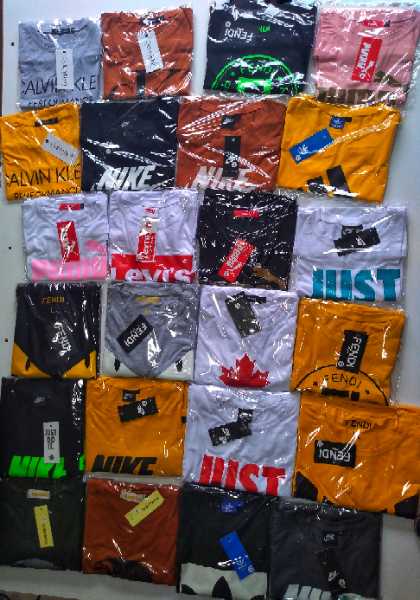 Camisetas para fama y caballero en Lycra algodón