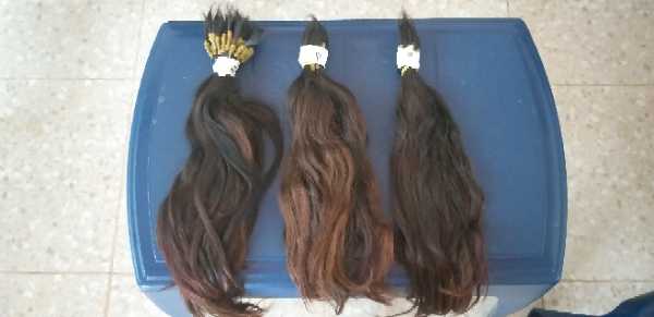 Cabello 100% humano.