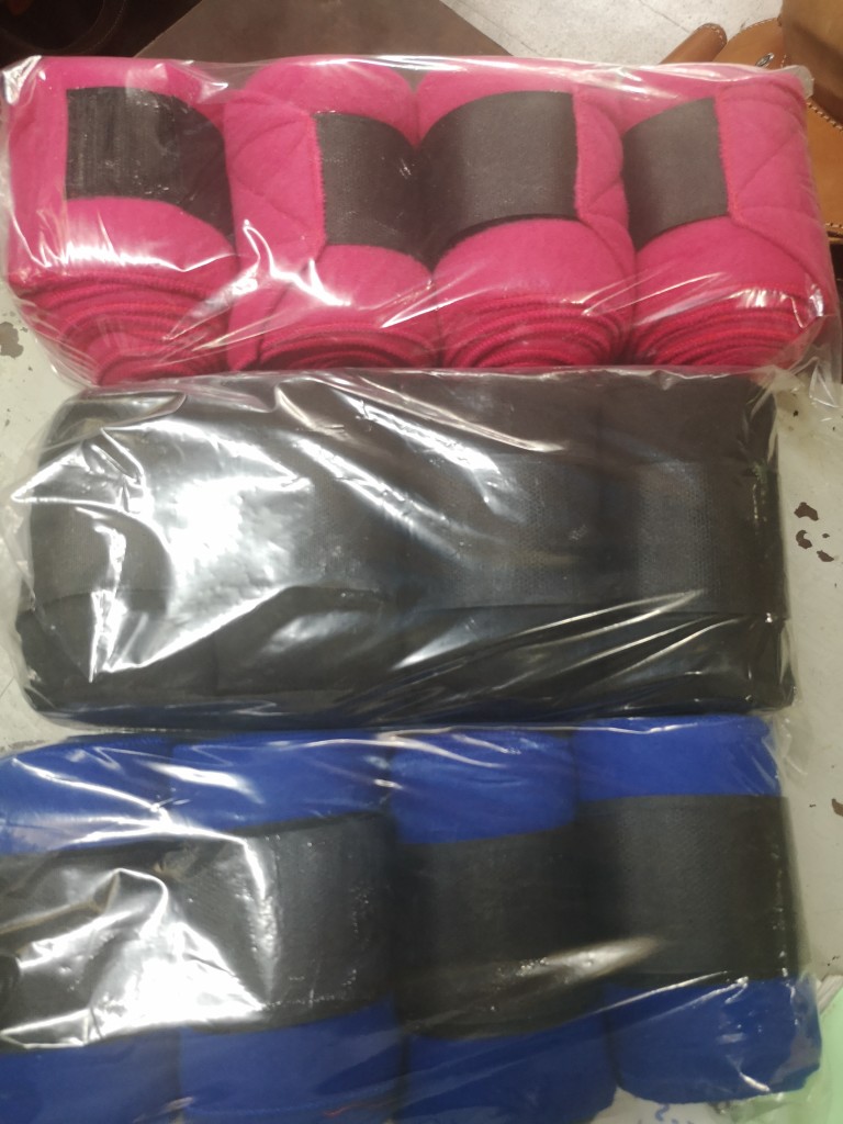 Vendas tipo polo Equinos/juego *4