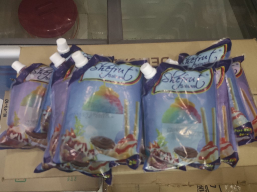 Salsas de chicle y mora