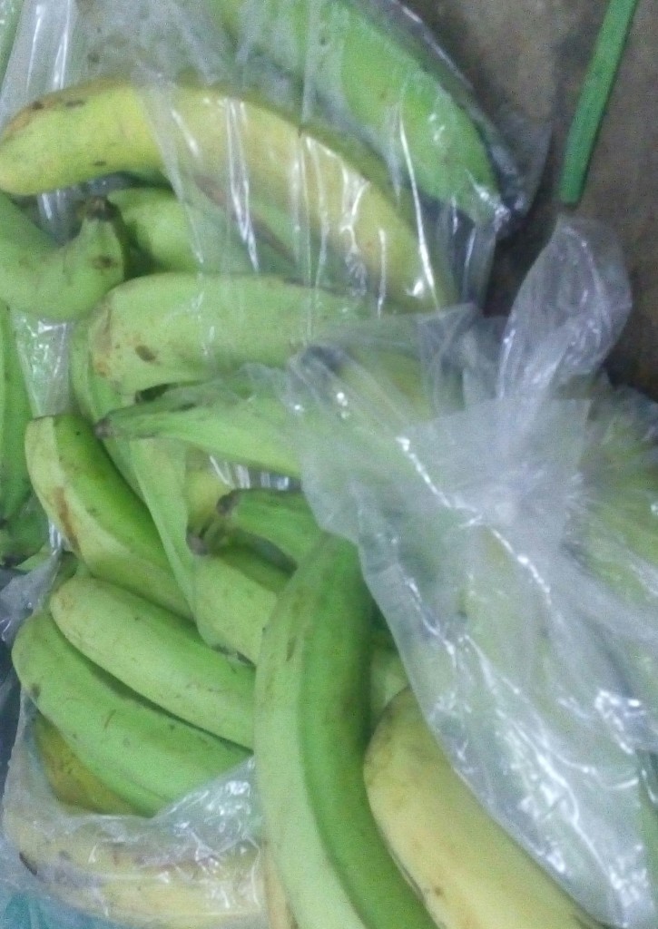 Plátano verde