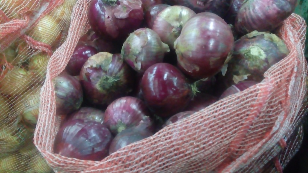 Cebolla cabezona morada